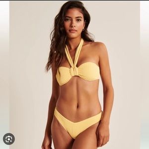 Yellow Abercrombie bikini